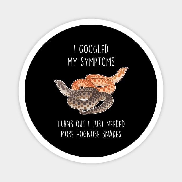 Need Hognose Snakes Magnet by Psitta